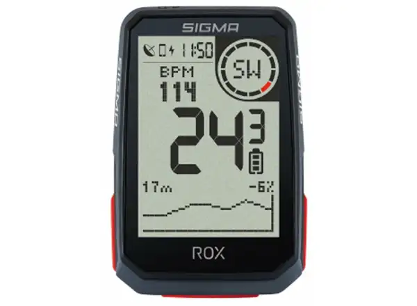 Sigma ROX 4.0 GPS computer SET z czujnikami czarna