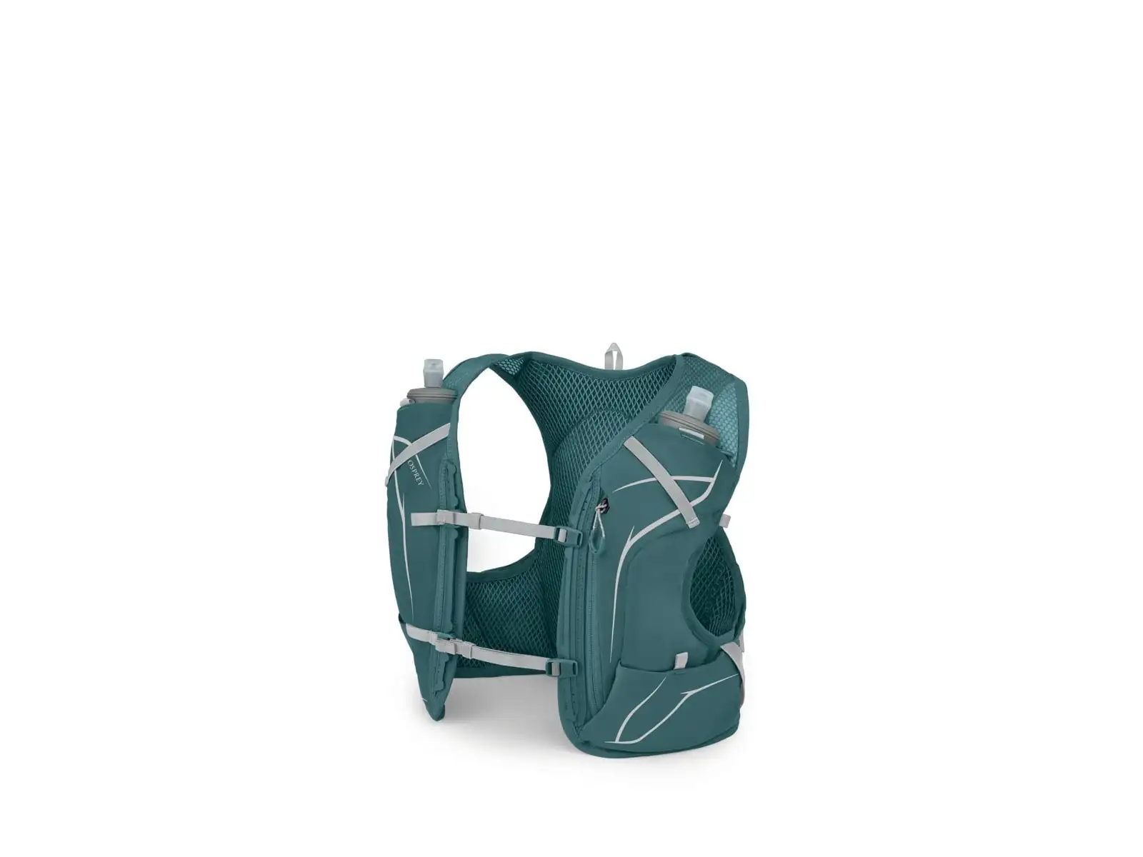 Osprey Dyna 1.5 kamizelka 1,5 l + 2x butelka Hydraulics 0,5 l Cascade Blue/Silver Lining