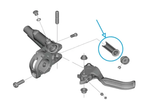Shimano BL-M820 część zamienna Saint membrana