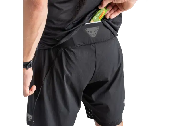 Dynafit DNA Ultra 2v1 męskie szorty do biegania Black Out