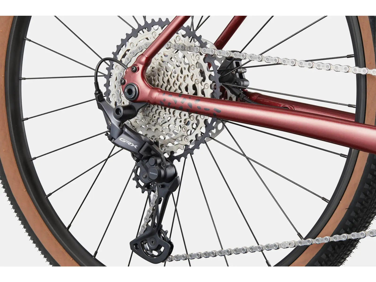 Cannondale Topstone CAAD 1 GRX 1X rower gravel Wine Red