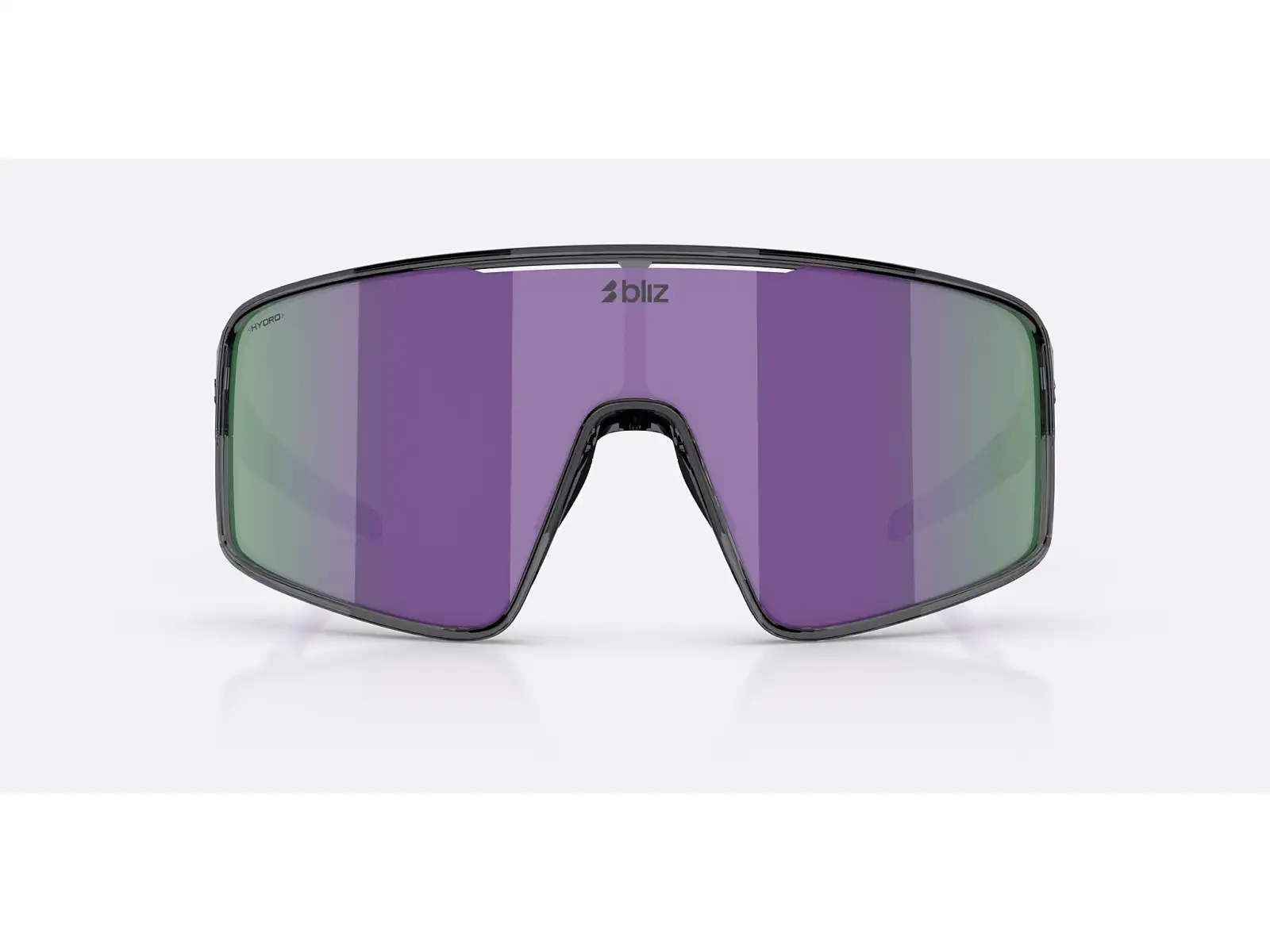 Bliz P001s okulary przeciwsłoneczne Crystal Black/Grey Purple Multi