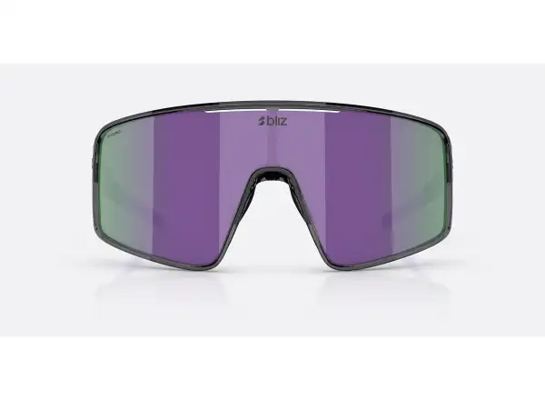 Bliz P001s okulary przeciwsłoneczne Crystal Black/Grey Purple Multi