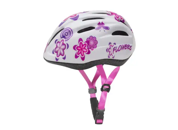 Etape Rebel dziecięcy kask biała/różowa