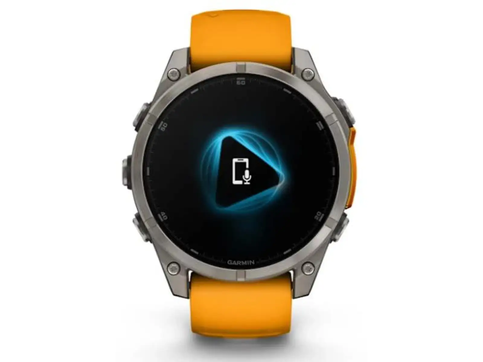 Garmin fenix 8 - 47 mm AMOLED Sapphire smartwatche Titanium Orange/Graphite