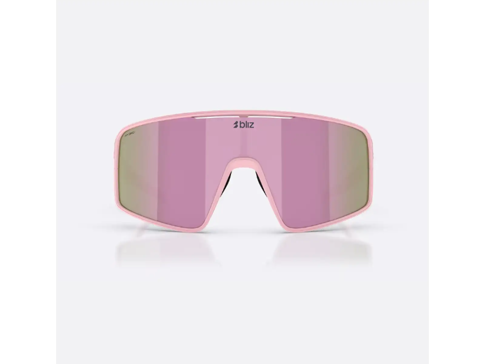 Bliz P001 okulary przeciwsłoneczne Matte Powder Pink/Brown Rosé Multi