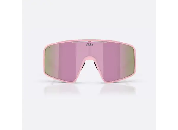 Bliz P001 okulary przeciwsłoneczne Matte Powder Pink/Brown Rosé Multi