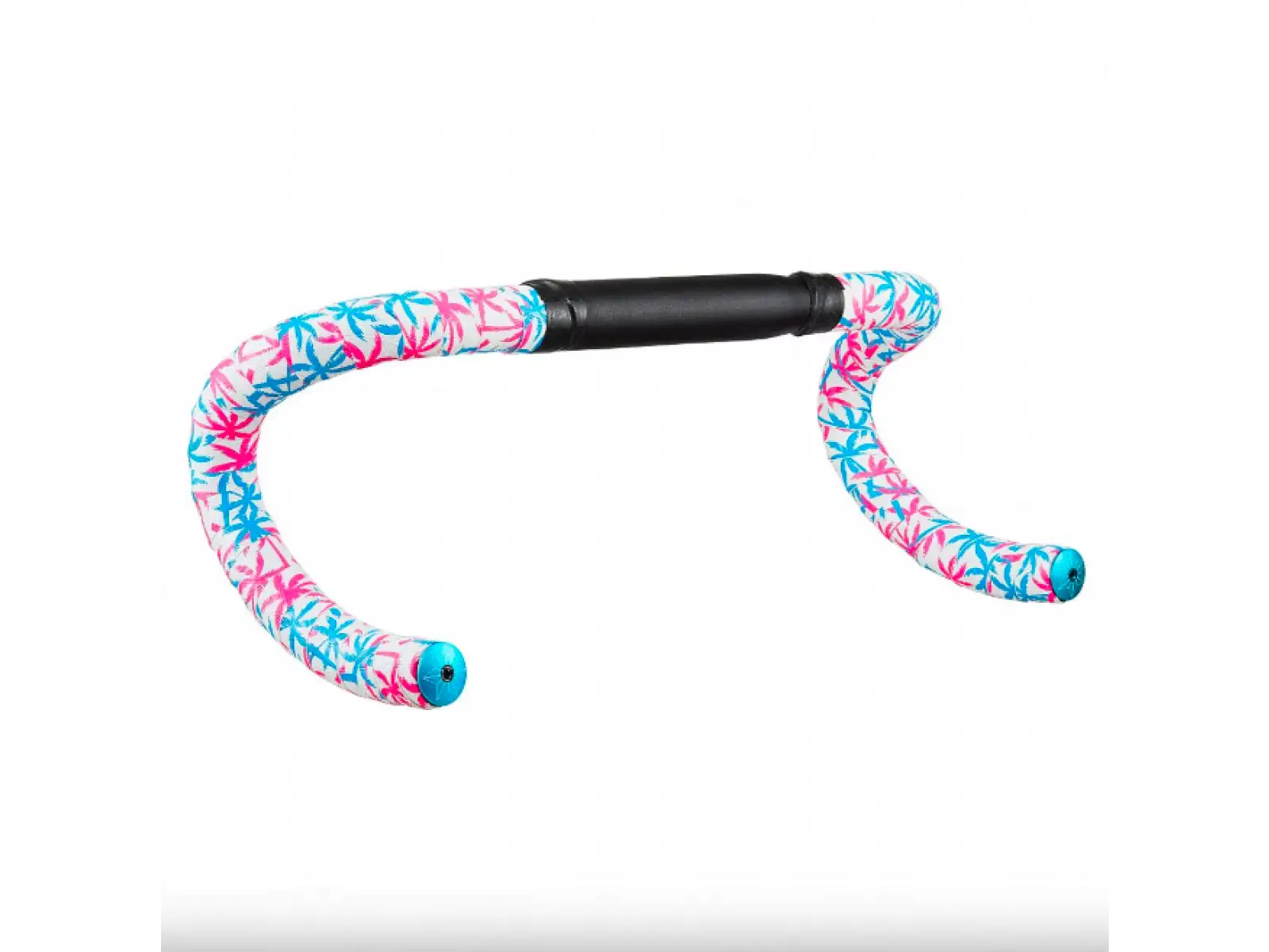 Supacaz Super Sticky Kush Classic owijki Miami/Blue plugs