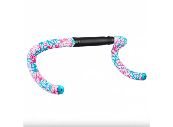 Supacaz Super Sticky Kush Classic owijki Miami/Blue plugs