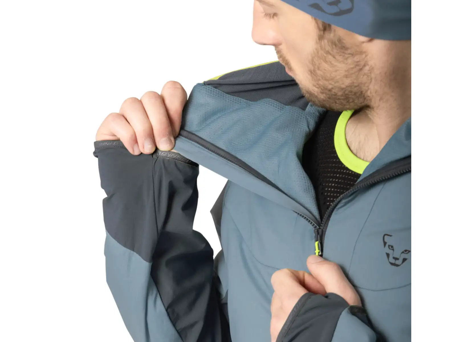 Dynafit Mezzalama Polartec Alpha męska kurtka Smoke Blue