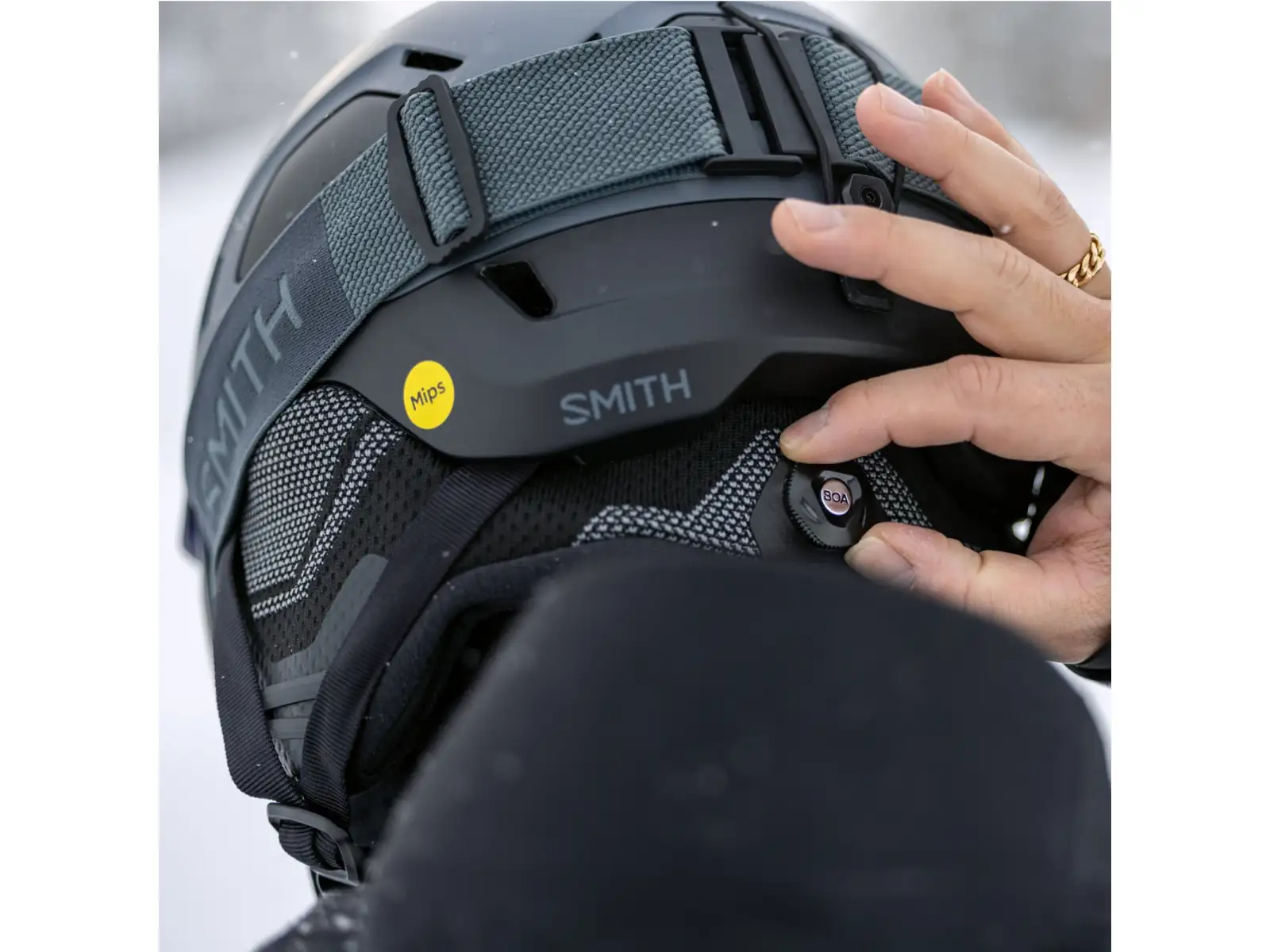 Smith Nexus MIPS kask narciarski Matte Slate / Black