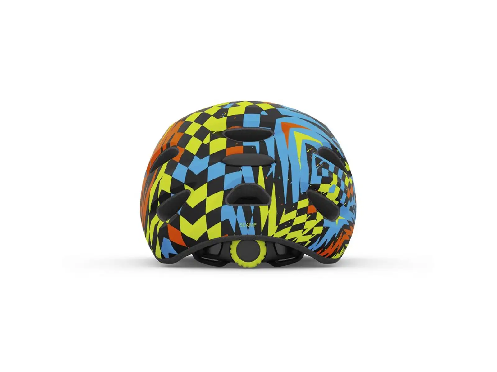 Giro Scamp dziecięcy kask Mat Black/Check Fade