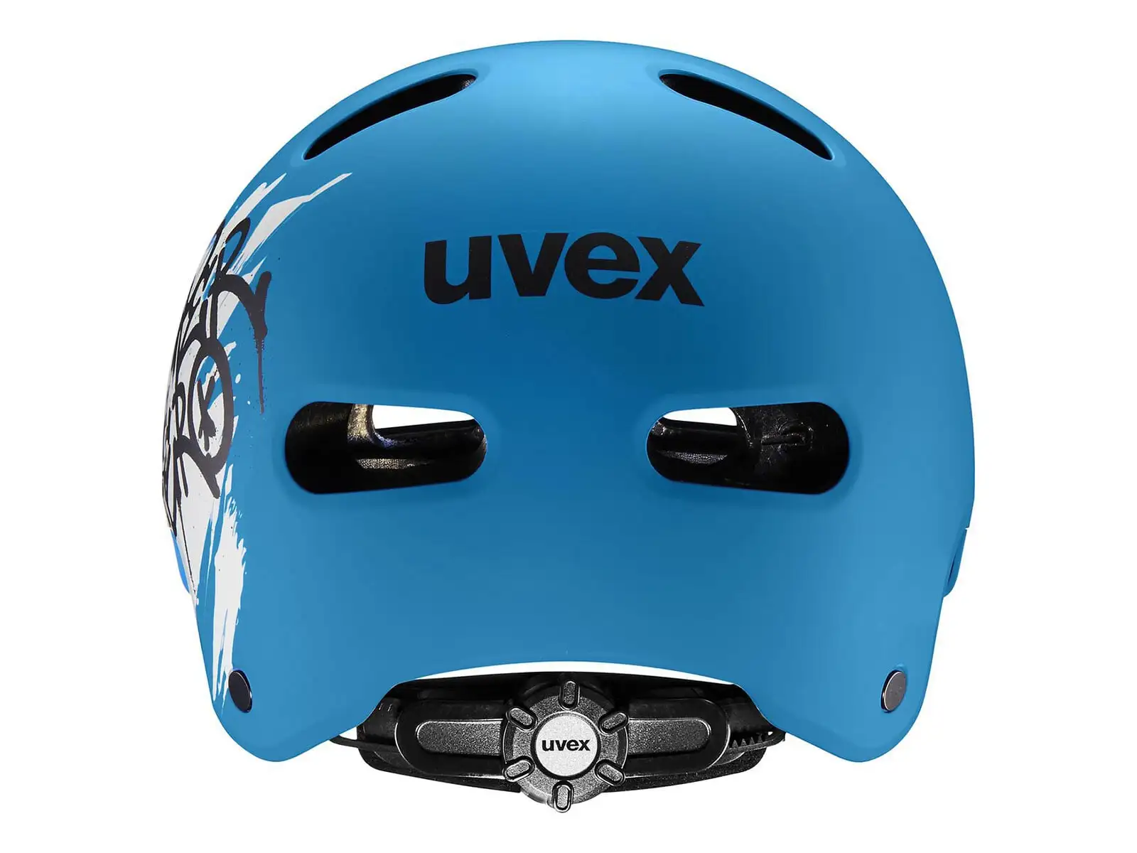 Uvex Kid 4 Style kask dziecięcy Super Hero Blue Matt