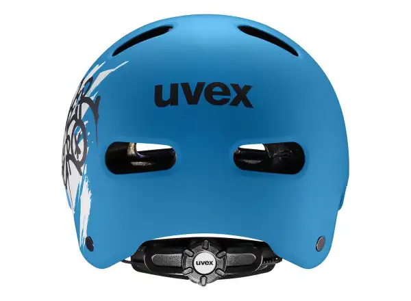 Uvex Kid 4 Style kask dziecięcy Super Hero Blue Matt