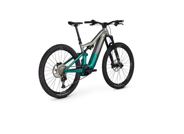 Focus JAM2 6.9 600 Wh rower elektryczny górski Nepalsilver / Emeraldgreen
