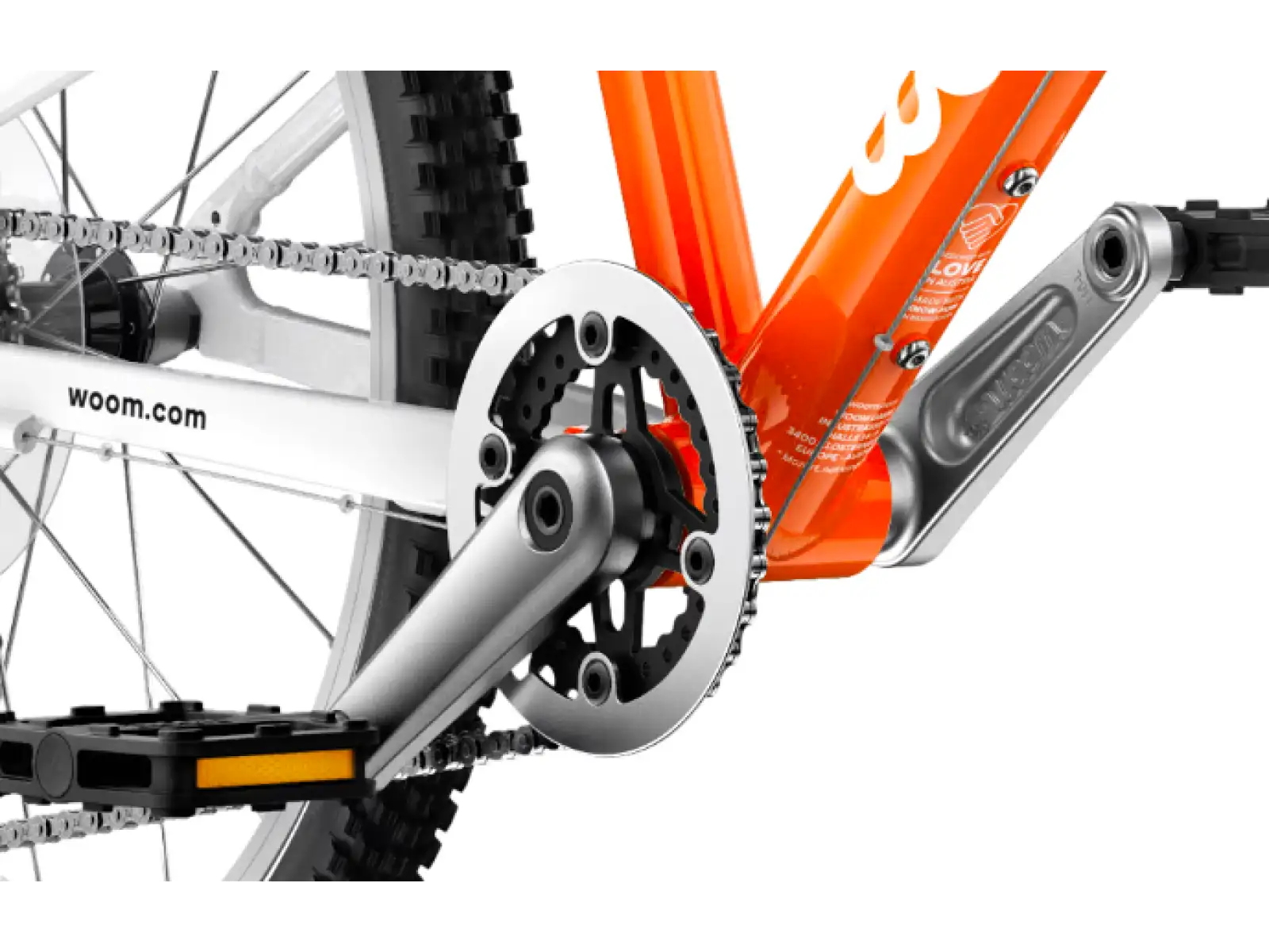 Woom 4 rower dziecięcy 20" Flame Orange