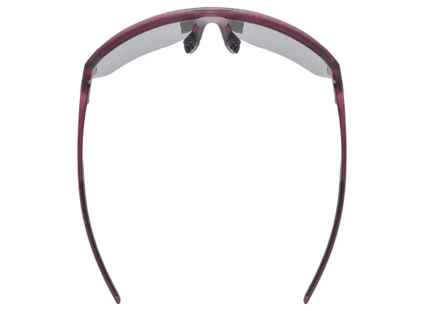 Uvex Vectiv Set okulary słoneczne Cranberry Trans. Matt/Mirror Rose