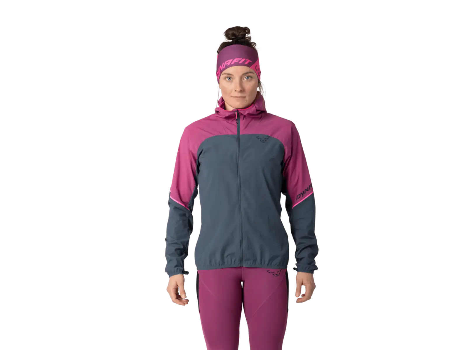 Dynafit Alpne Wind damska kurtka do biegania Magenta