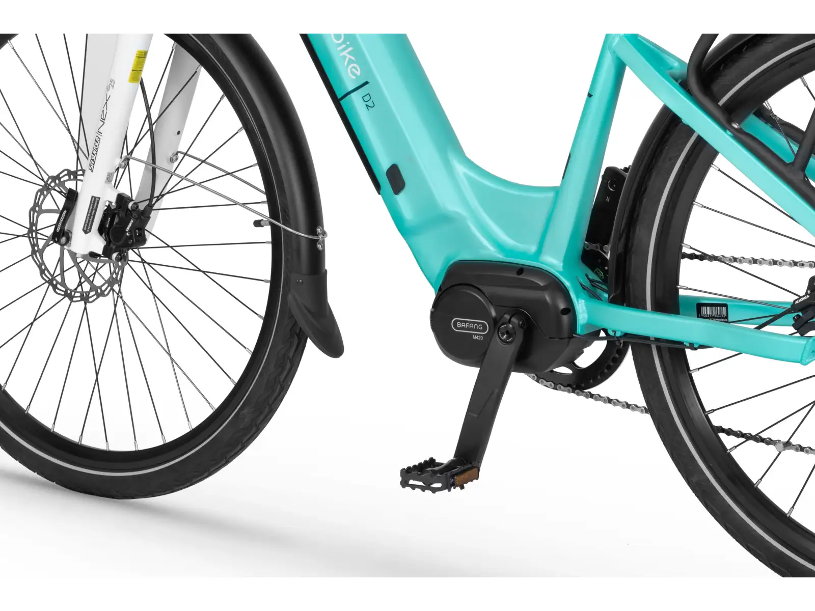 Ecobike D2 City Menthol miejski rower elektryczny
