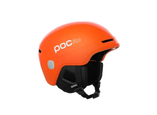 POC POCito Obex MIPS dziecięcy kask narciarski Fluorescent Orange