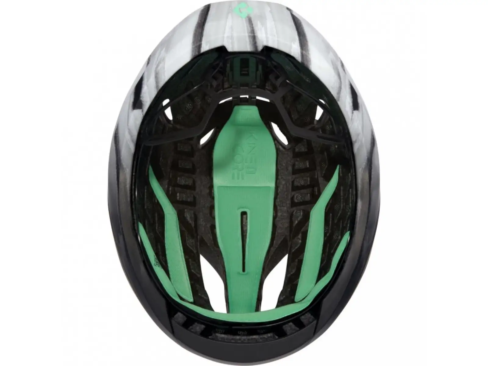 Lazer Vento KinetiCore kask czarna/srebrna
