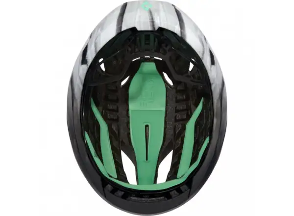 Lazer Vento KinetiCore kask czarna/srebrna