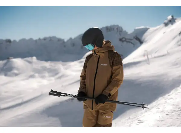 Leki Voltec TR kije zjazdowe Dark anthracite-black-white