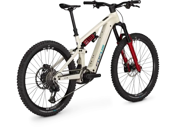 Focus SAM 9 800Wh rower elektryczny w pełni amortyzowany Champagne / Shellwhite