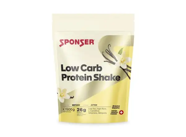 Sponser Low Carb Protein Shake Wanilia 500 g
