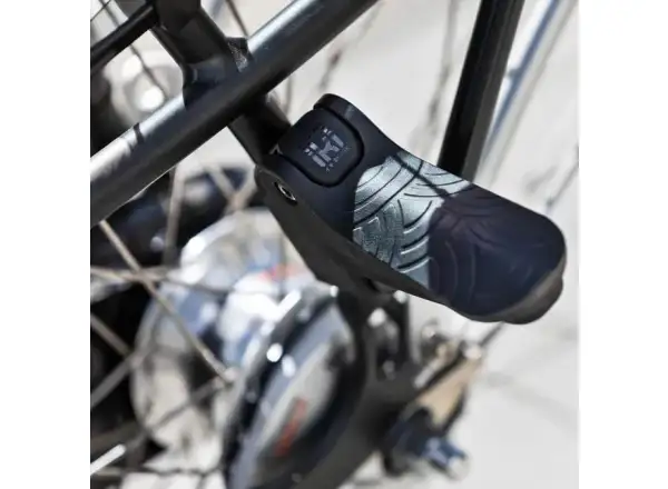 Urban Iki Junior tylne siedzisko z adapterem na bagażnik Bincho Black/Kurumi Brown