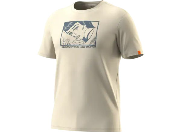 Dynafit Graphic Cotton męska koszulka krótki rękaw Smoke Blue/Tabloid