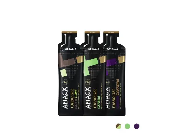Amacx Turbo Gel żel energetyczny 60 ml Cassis Caffeine