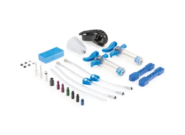 Park Tool PT-BKM-1 profesjonalny zestaw do odpowietrzania hamulców z Mineral Oil