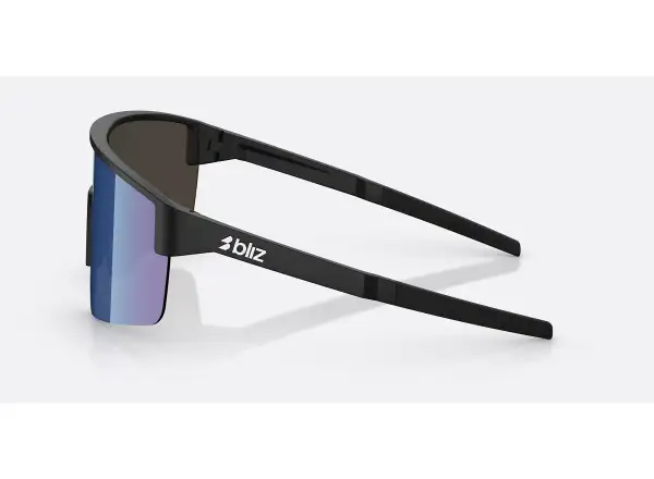 Bliz P004 okulary przeciwsłoneczne Matte Black/Grey Blue Mirror