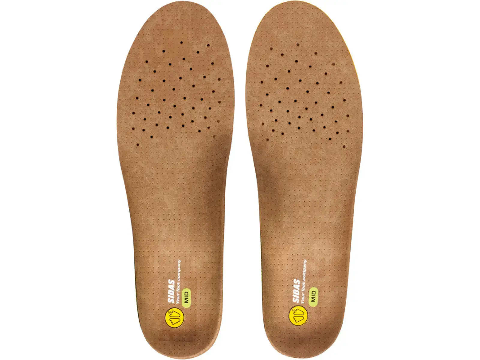 Sidas 3Feet Outdoor Mid wkładki do butów średnie podbicie 1 para