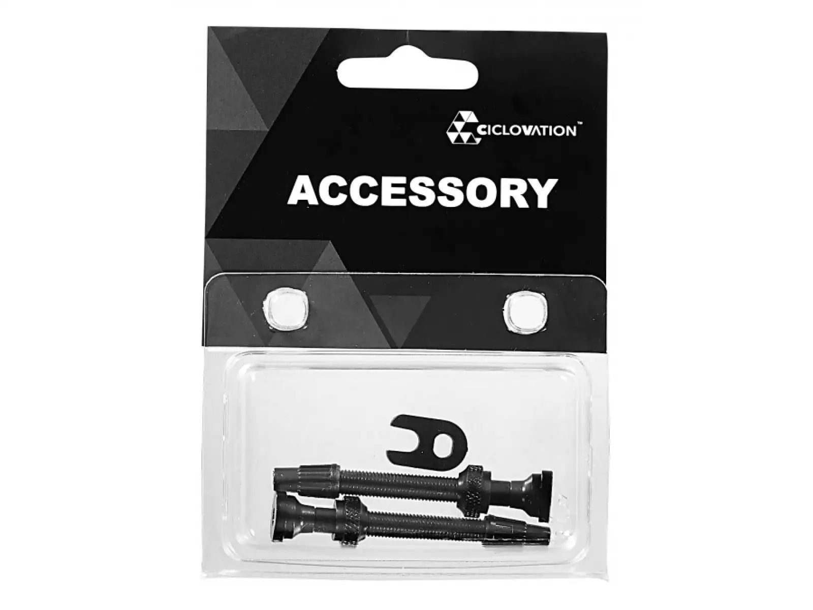 Ciclovation wentyl bezdętkowy 40mm 2 szt czarna