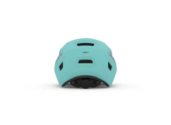 Giro Scamp II dziecięcy kask Mat Teal/Pink Towers