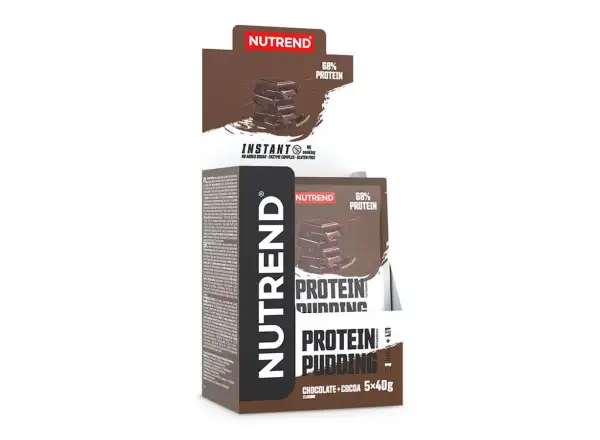 Nutrend Protein Pudding 5x40 g czekolada + kakao