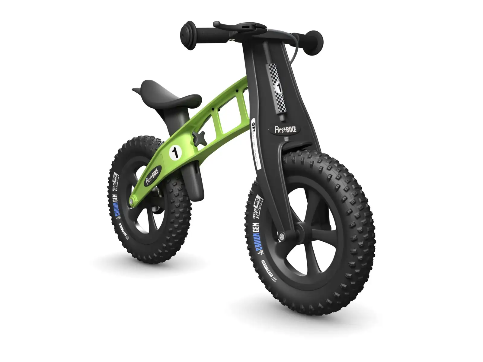 First Bike FAT dziecięcy rowerek biegowy Green