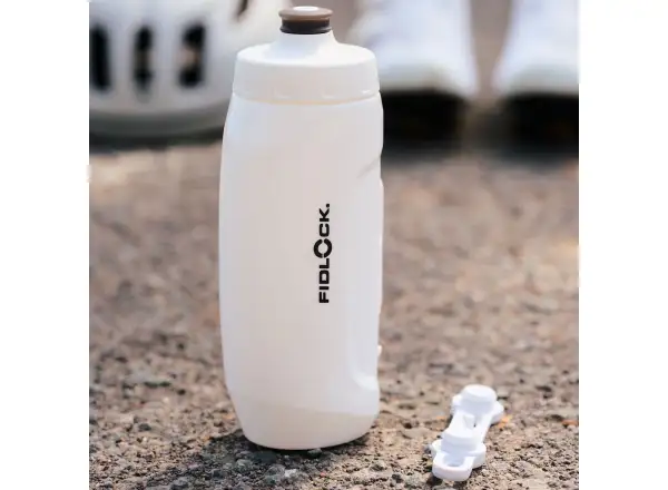 Fidlock Twist zestaw bidon 590 ml + baza na ramę Polar White