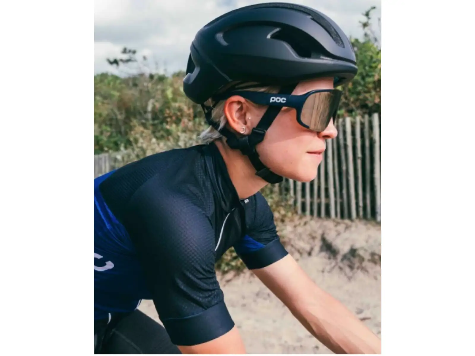 POC Aspire okulary Uranium Black/Violet Gold Mirror