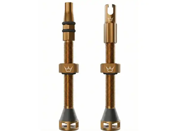 Peatys Holeshot Fast Flow wentyle bezdętkowe 60 mm Bourbon