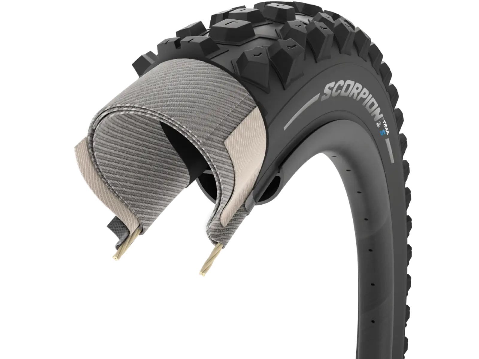 Pirelli Scorpion™ Trail S ProWALL TLR 29 x 2,40" opona kevlar czarna