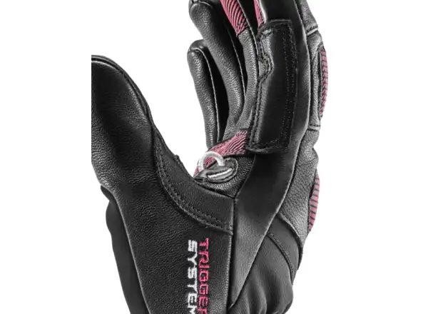 Leki Griffin Pro 3D Women damskie rękawice Black-Rose