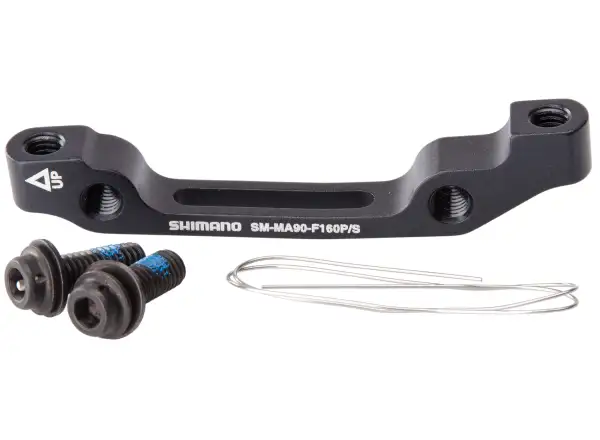 Shimano XTR SM-MA90-F adapter hamulca tarczowego 160 mm, P/S, przedni