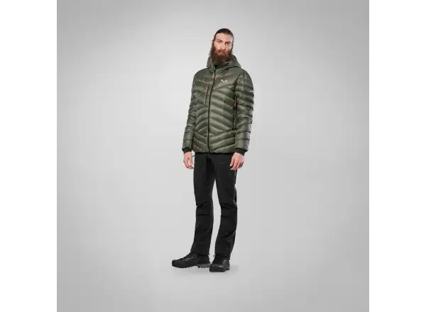 Salewa Ortles Med 3 RDS DWN męska kurtka Faded Green