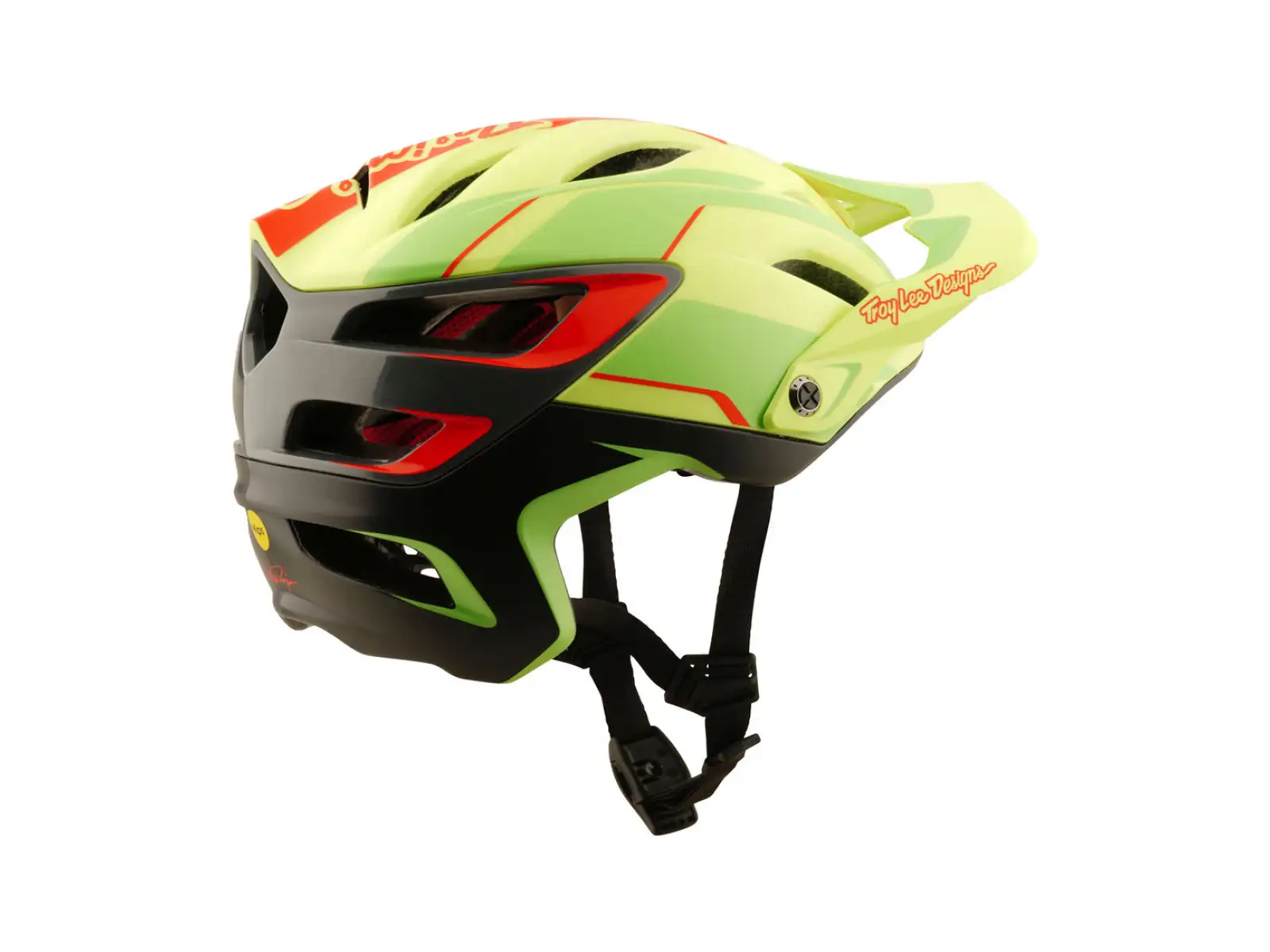 Troy Lee Designs A3 Lines kask Glo Yellow