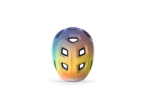 MET Hooray dziecięcy kask Multicolour/Glossy