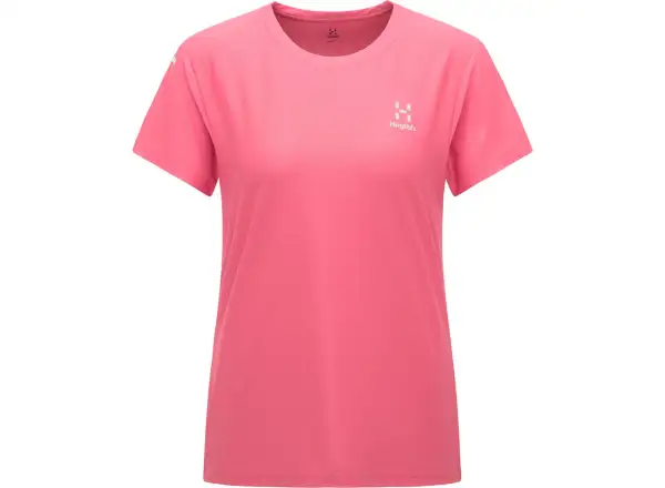 Haglöfs L.I.M Tech damski t-shirt krótki rękaw růžová