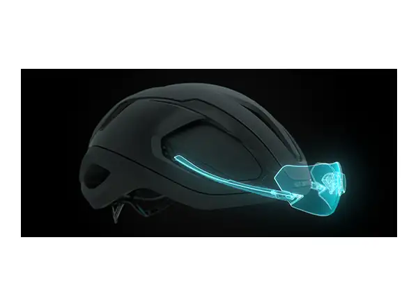 Lazer Vento KinetiCore kask czarna/srebrna
